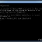 Nach dem Login mit dem Benutzer "pi" und unserem festgelegten Kennwort gelangen wir auf die Shell.